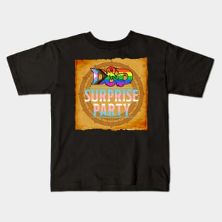 D&D Surprise Party Pride - Trans Flag Kids T-Shirt